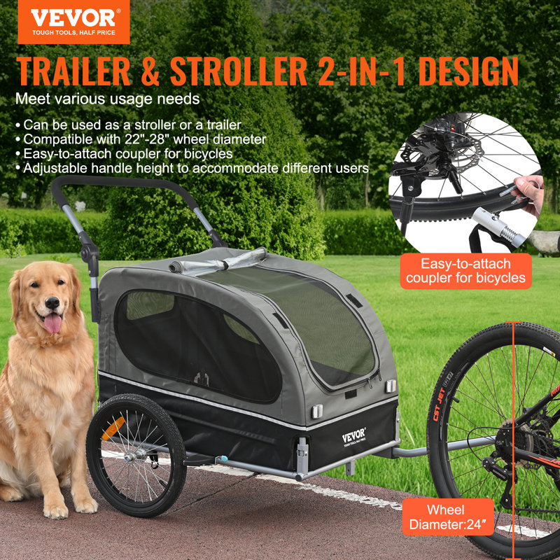 Used dog bike trailer sale